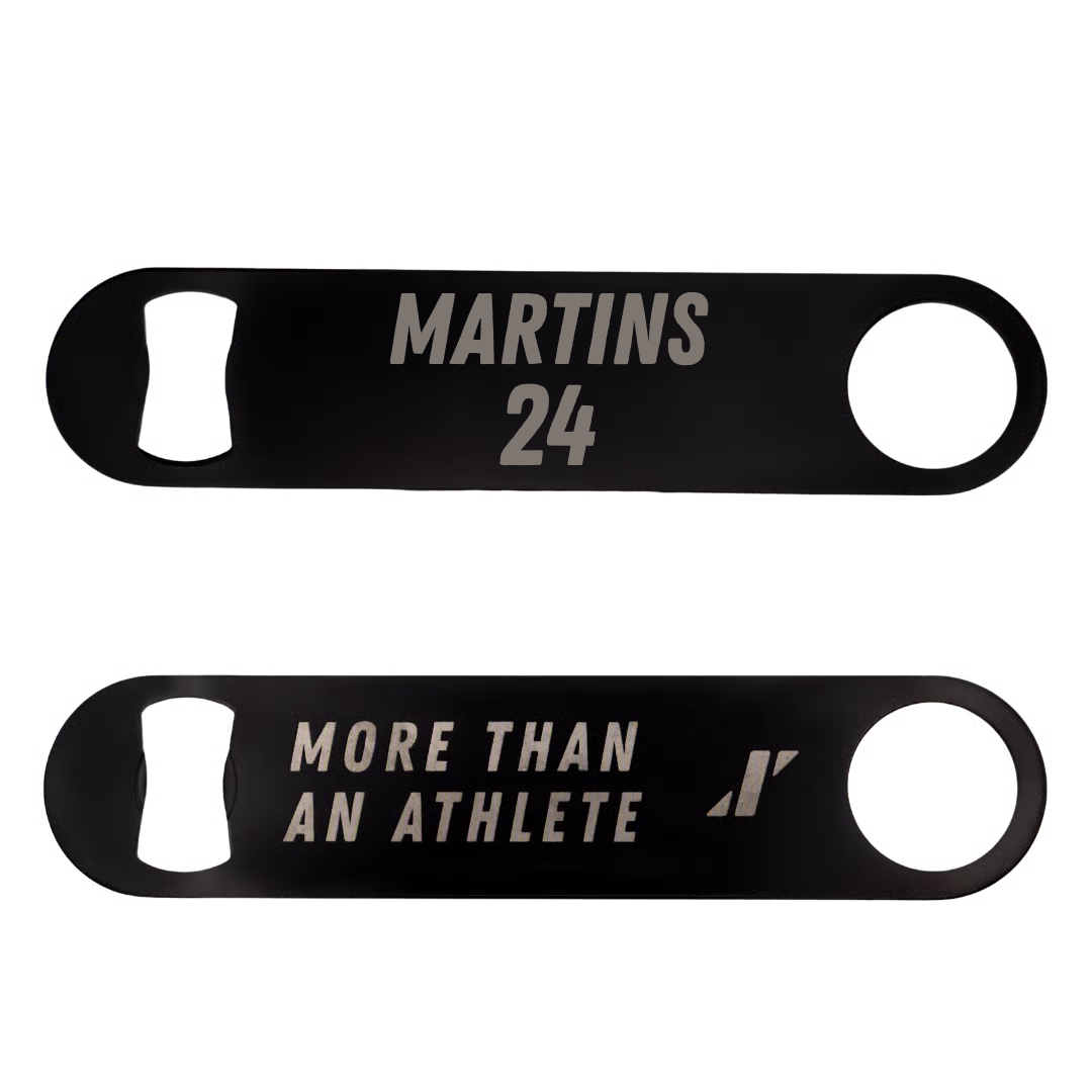 Volleyball Black Bottle Opener - #24 Victoria Martins