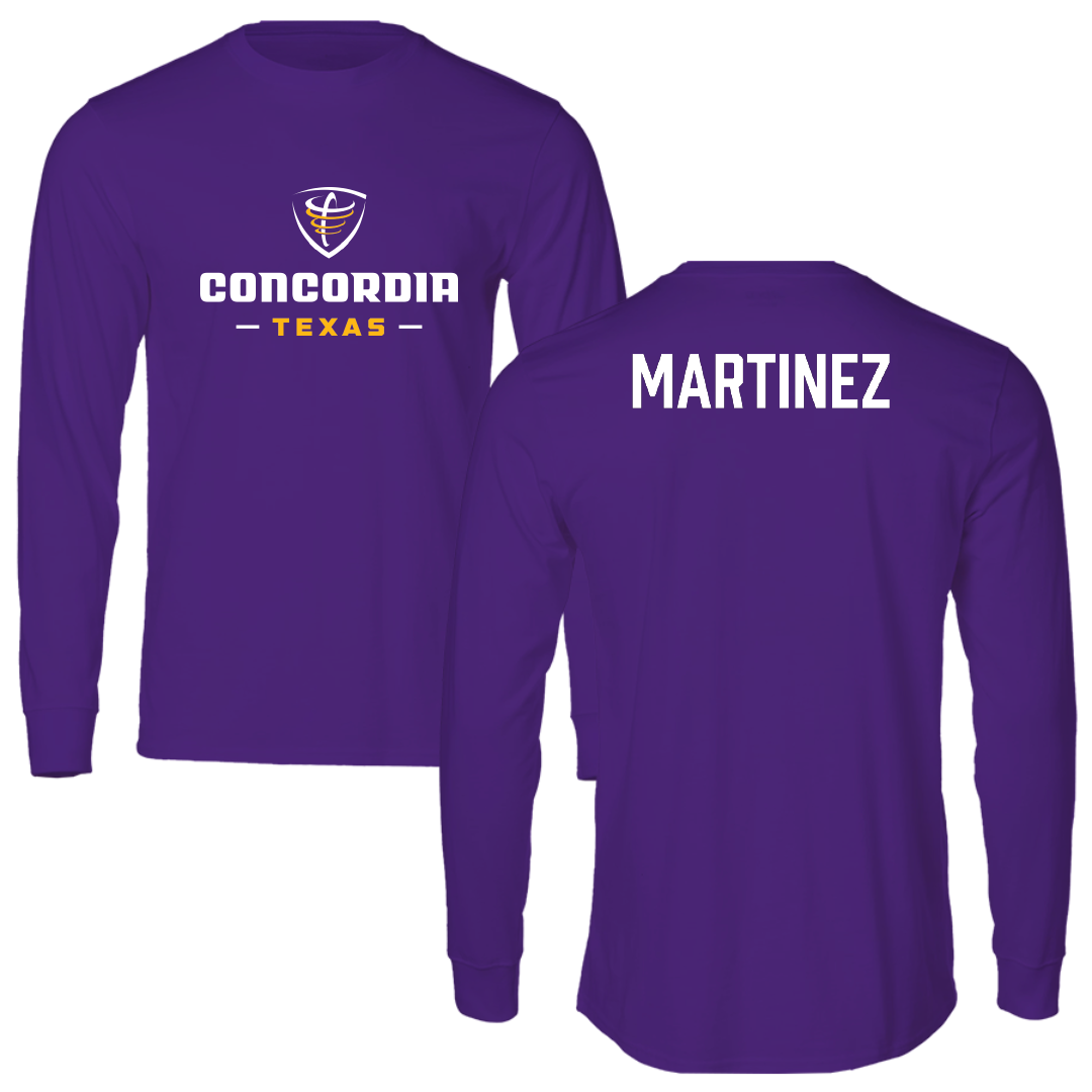 Concordia University (Texas) Golf (W) Purple Long Sleeve - Silvia Martinez