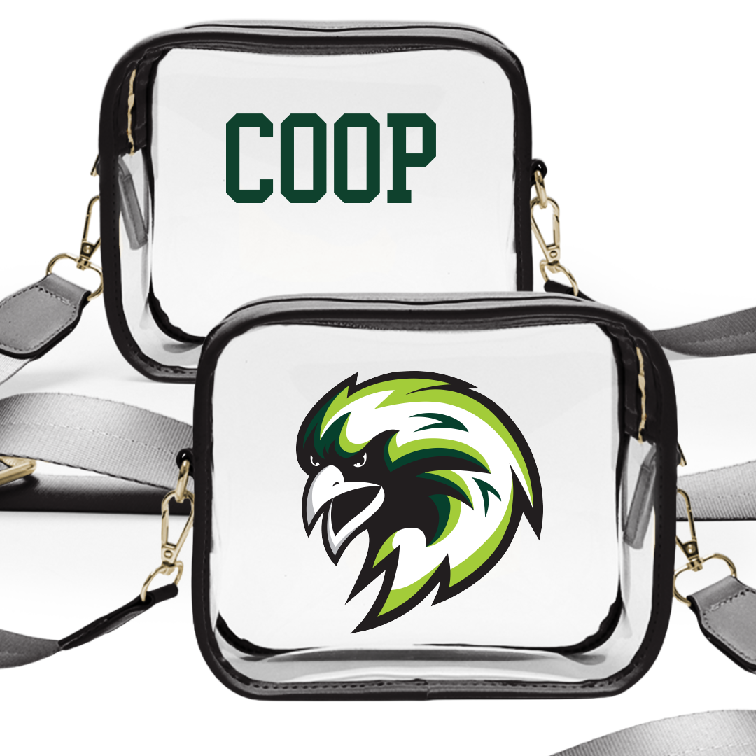 Northwest Arkansas Community College Esports Black Clear Stadium Bag - Stephen Coop