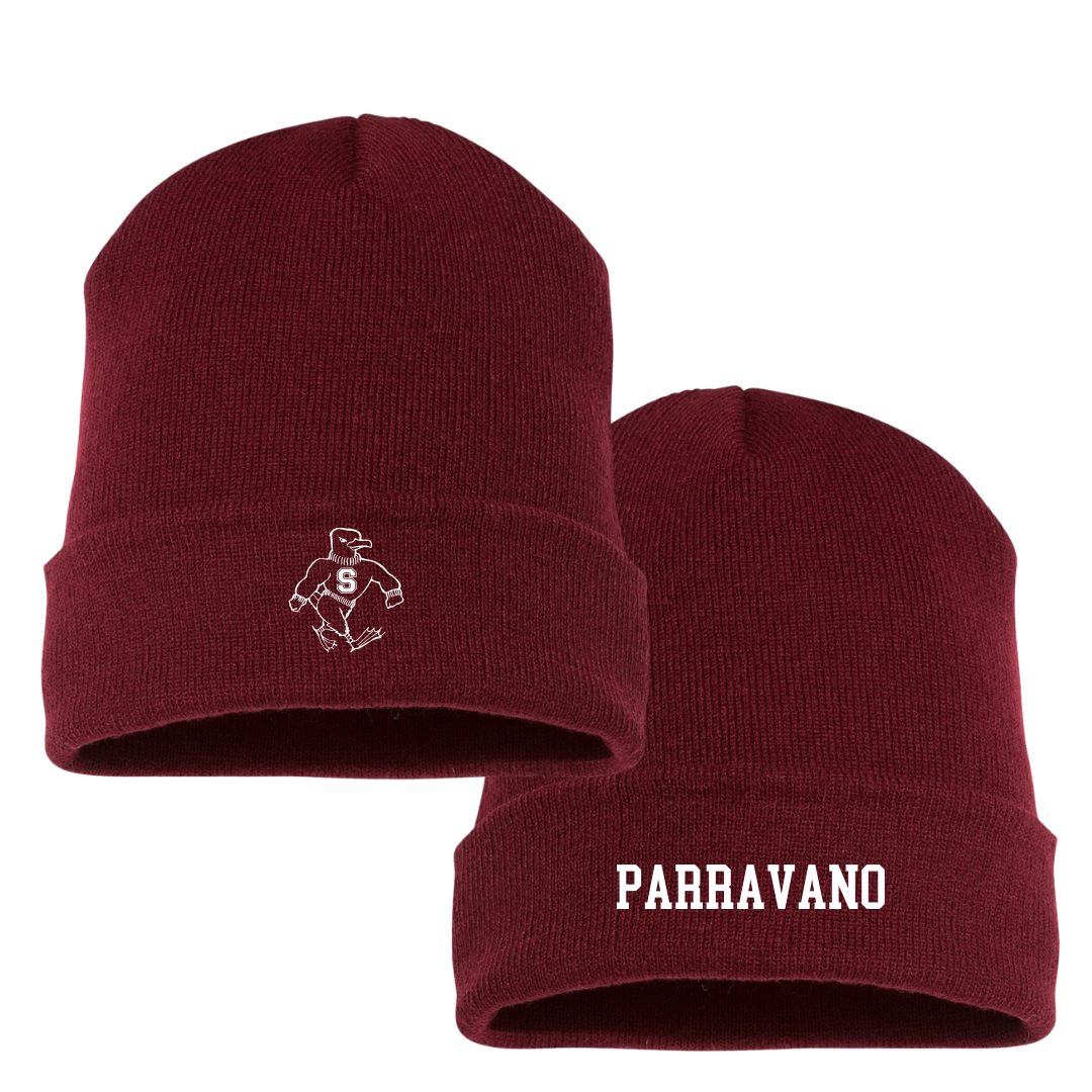 Salisbury University Soccer (M) Maroon Beanie - #32 Michelangelo Parravano