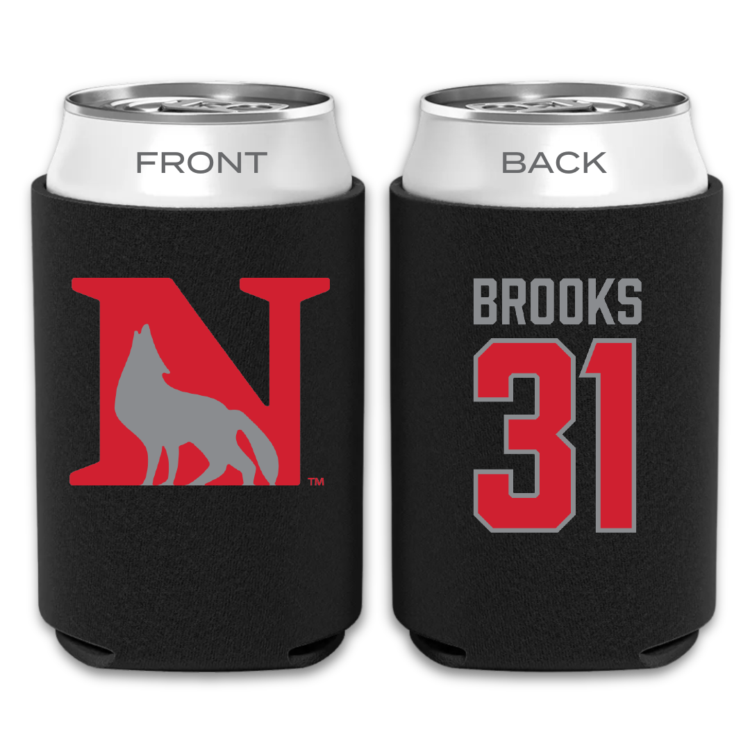 Newberry College Baseball Black Can Cooler - #31 Brad Brooks