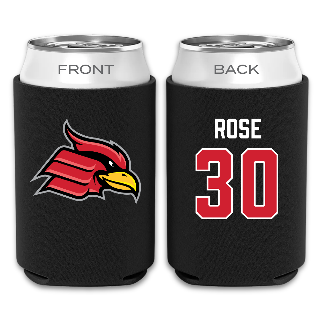 Wheeling University Lacrosse Black Can Cooler - #30 Colton Rose