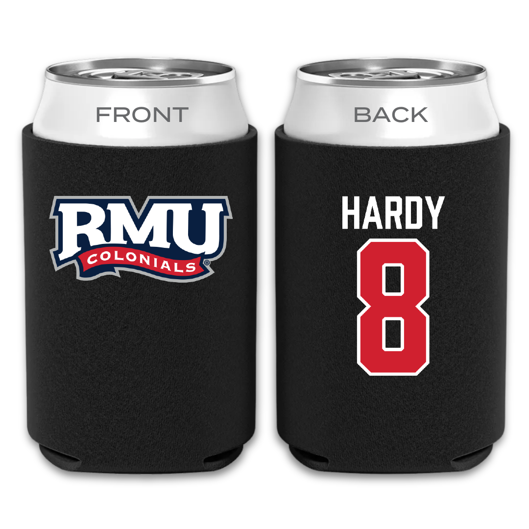 Robert Morris University Softball Black Can Cooler - #8 Jaimee Hardy