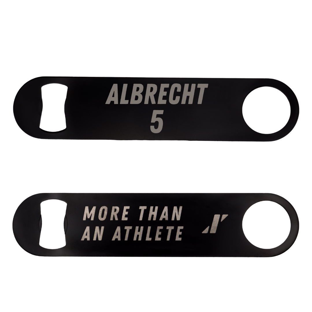 Louisiana Tech University Volleyball Black Bottle Opener - #5 Lauren Albrecht