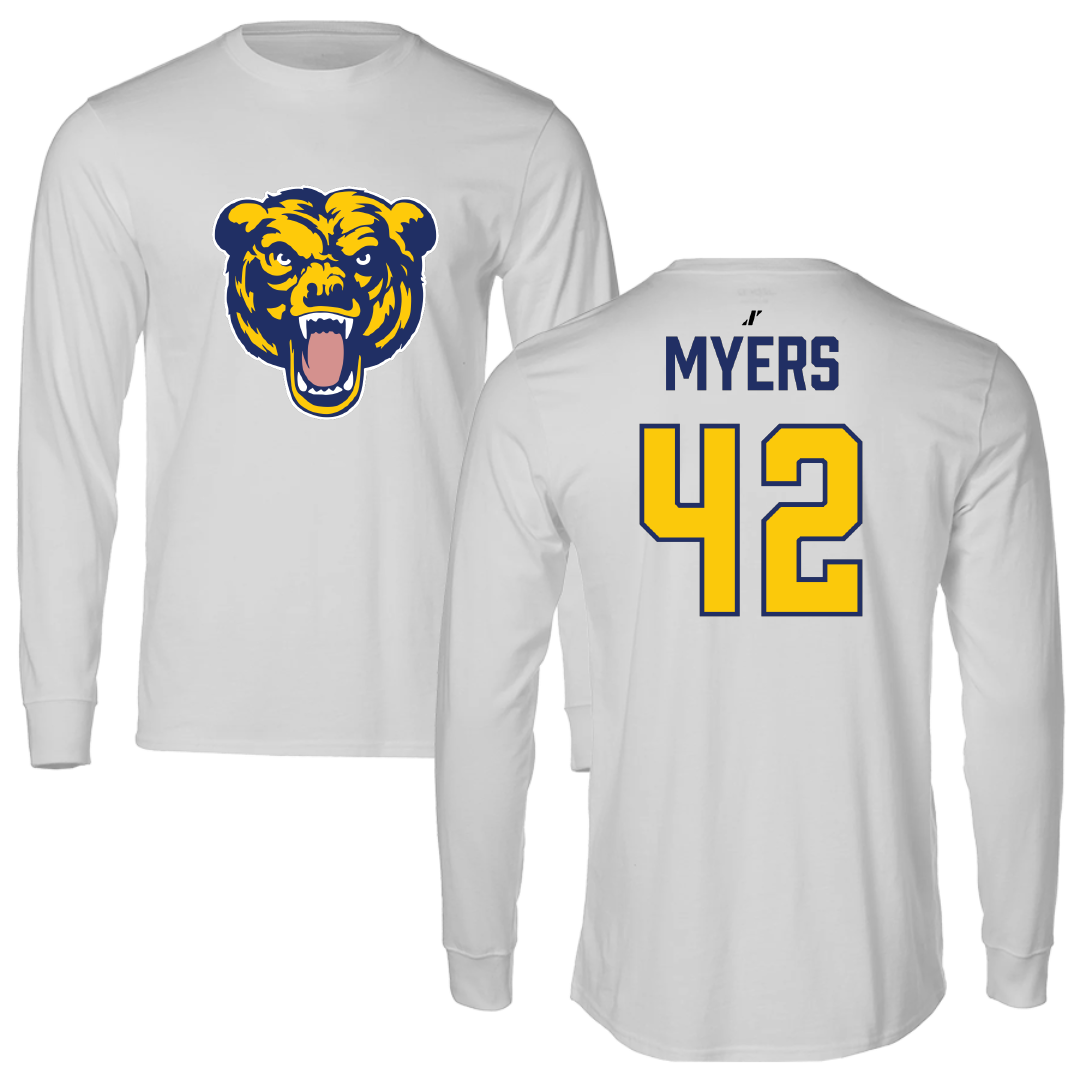 Carolina University Baseball Light Gray Long Sleeve - #42 Jacob Myers