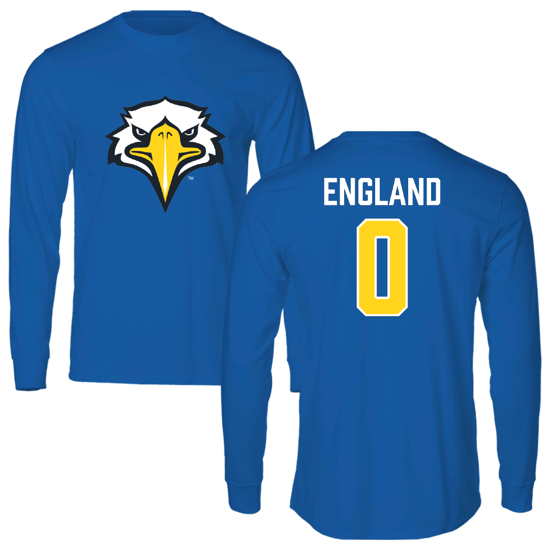 Morehead State University Football Blue Long Sleeve - #0 Bronson England