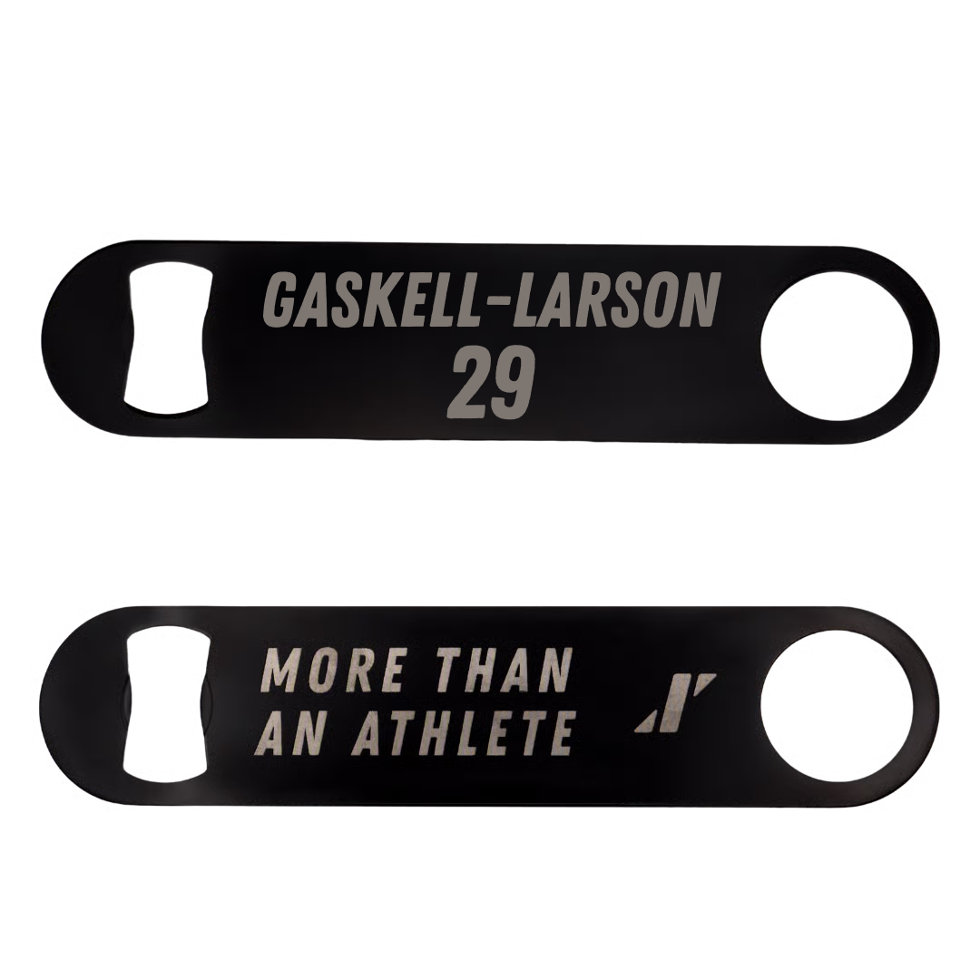 Soccer (M) Black Bottle Opener - #29 Mac Gaskell-Larson