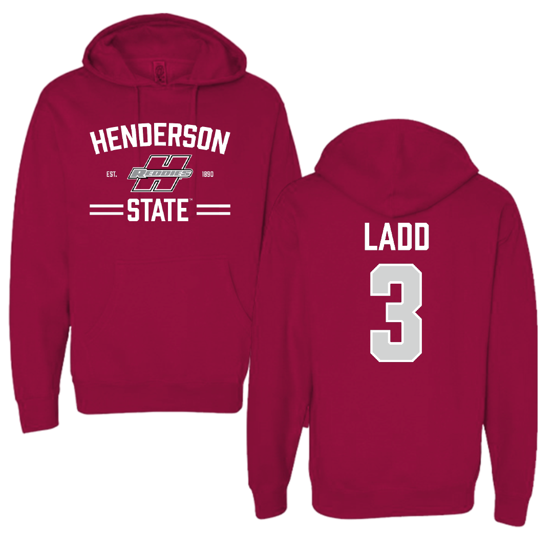 Henderson State University Baseball Cardinal General Hoodie - #3 Driftin Ladd