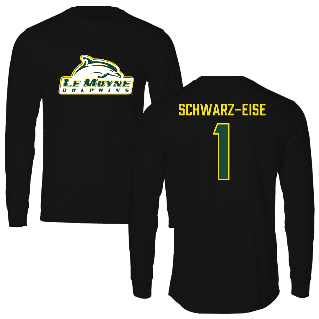 Le Moyne College Soccer (W) Black Long Sleeve - #1 Simone Schwarz-Eise