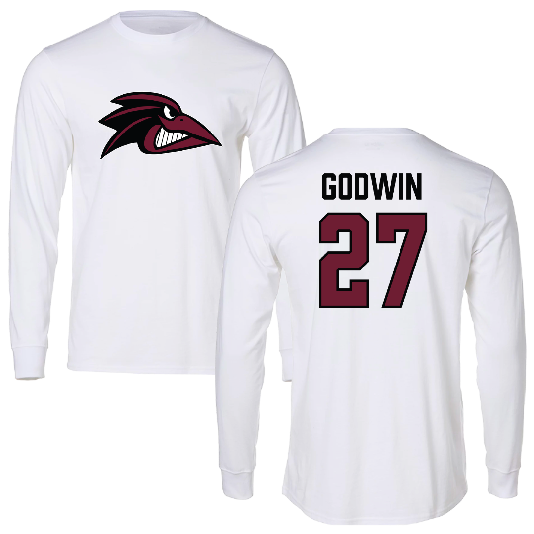 Franklin Pierce University Lacrosse (W) White Long Sleeve - #27 Olivia Godwin