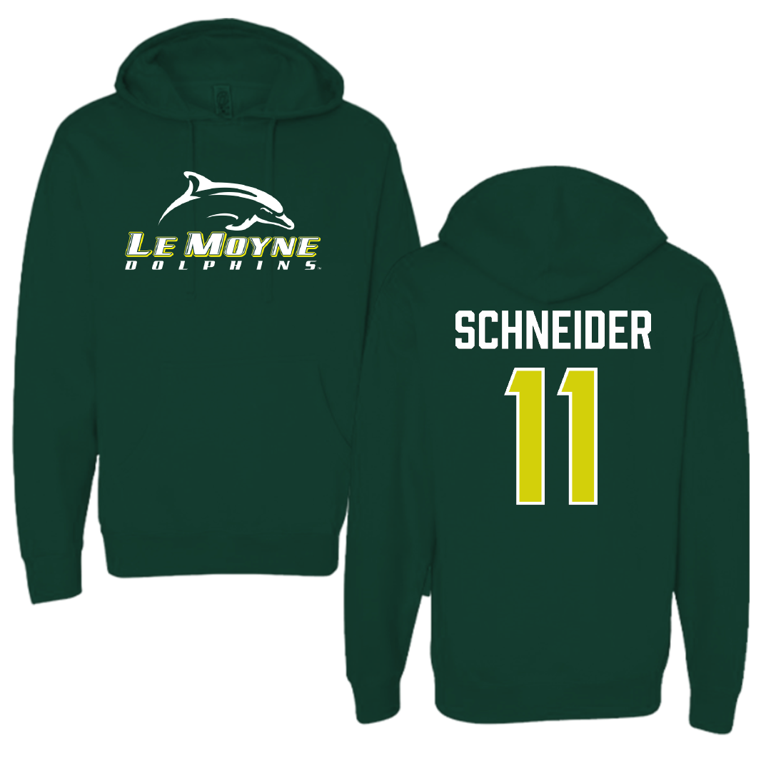 Le Moyne College Volleyball (W) Forest Green Hoodie - #11 Eiley Schneider