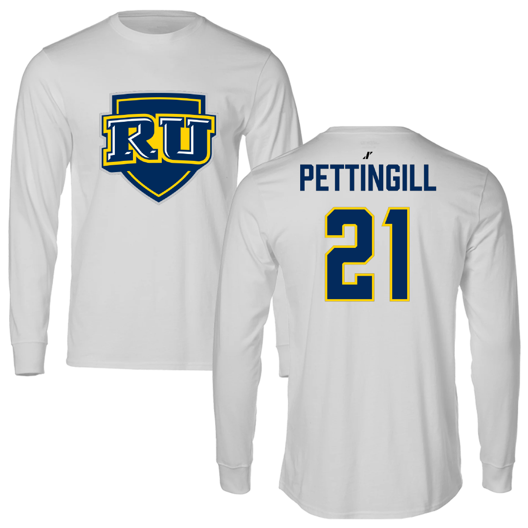 Regis University (Colorado) Baseball Light Gray Performance Long Sleeve - #21 Mason Pettingill