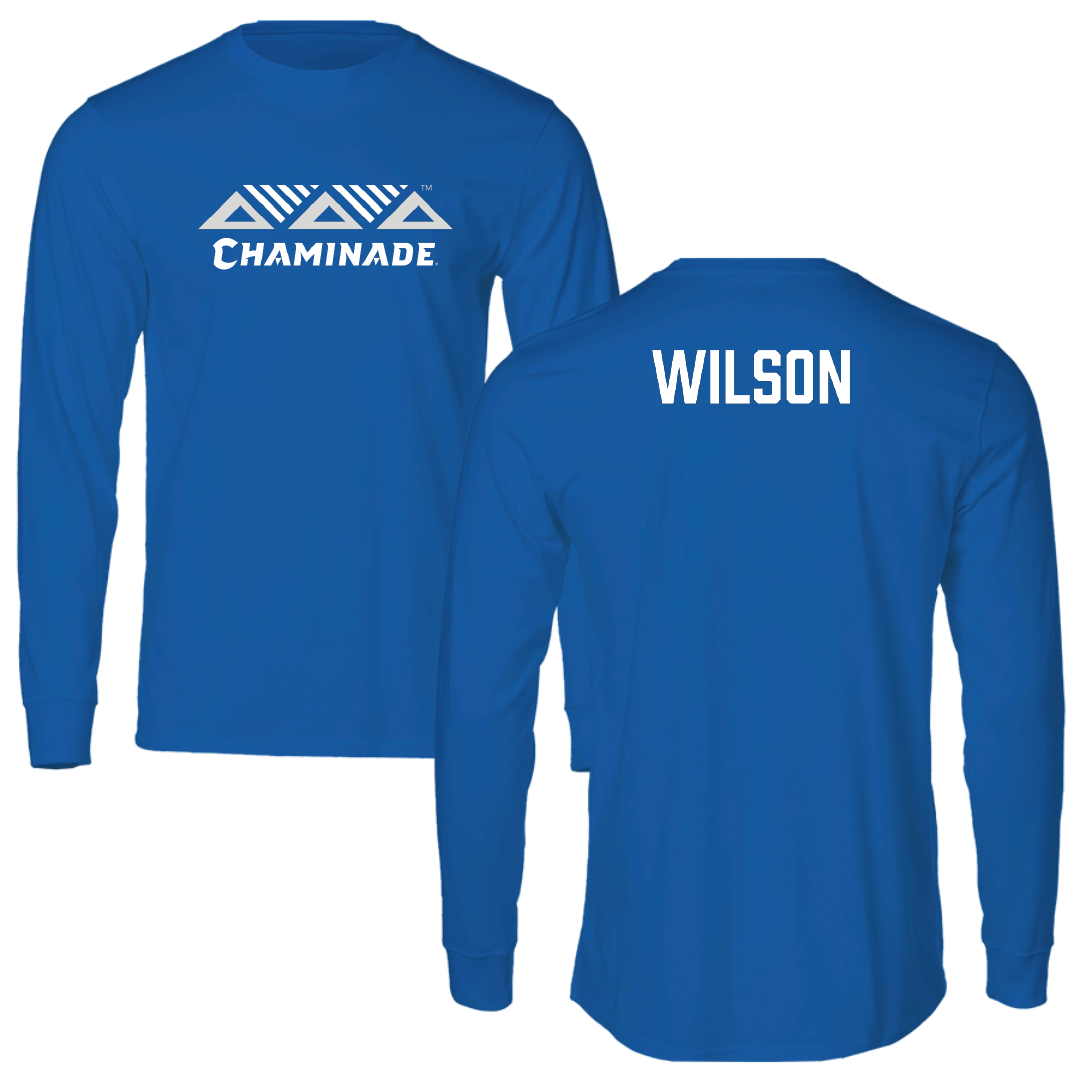 Chaminade University Golf (M) Blue Performance Long Sleeve - Chance Wilson