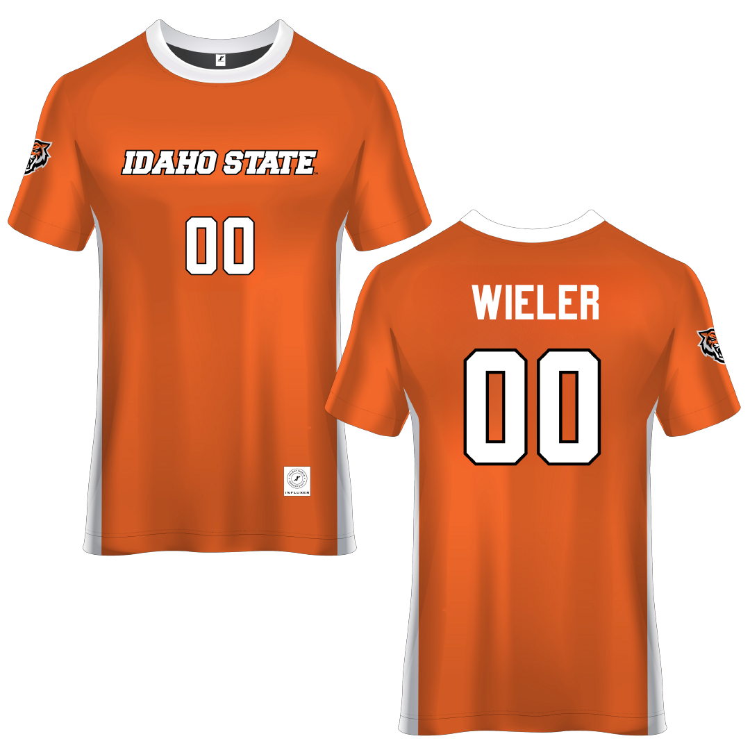 Idaho State University Orange Soccer Jersey - #00 Hannah Wieler