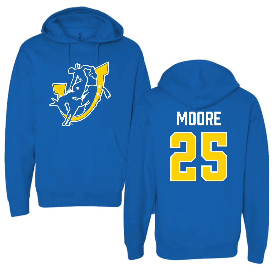 Southern Arkansas University Softball Blue Hoodie - #25 Karah Moore
