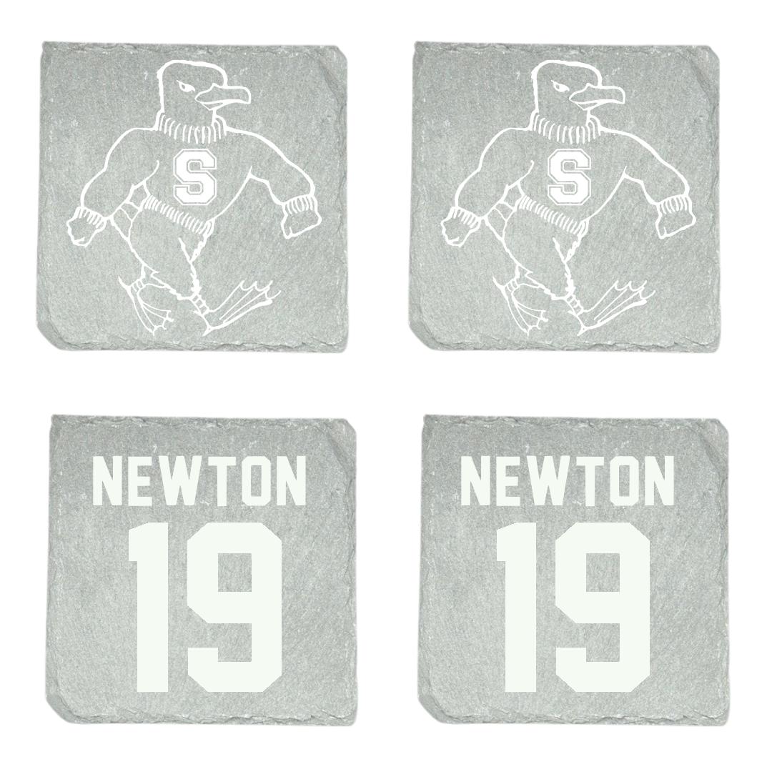 Salisbury University Baseball Stone Coaster (4 Pack)  - #19 Jay Newton