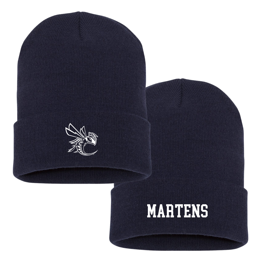 Cedarville University Golf (M) Navy Beanie - Evan Martens