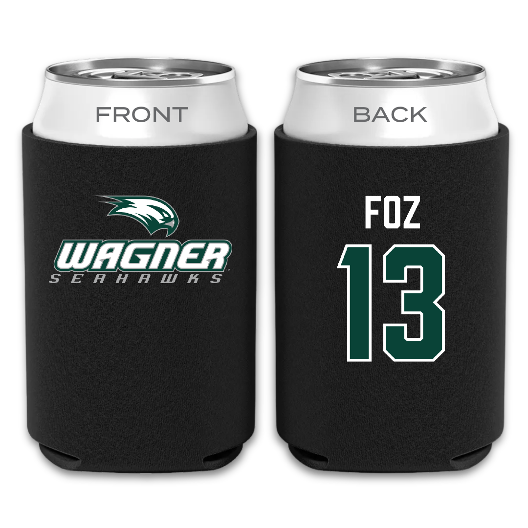 Wagner College Basketball Black Can Cooler - #13 Keana Foz