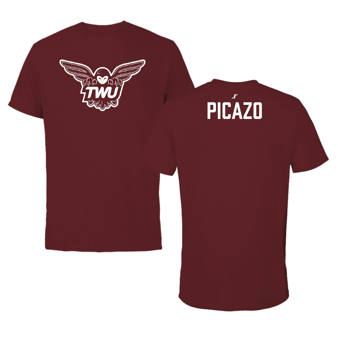 Texas Woman's University Dance Maroon Tee - Andrea Picazo