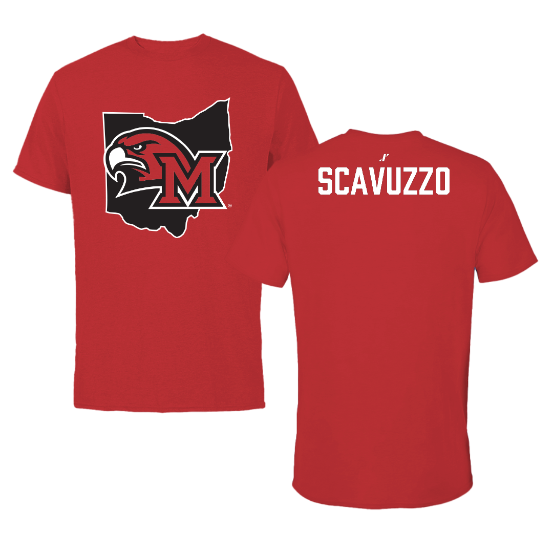 Miami University (Ohio) TF and XC Red State Performance Tee - Sophia Scavuzzo
