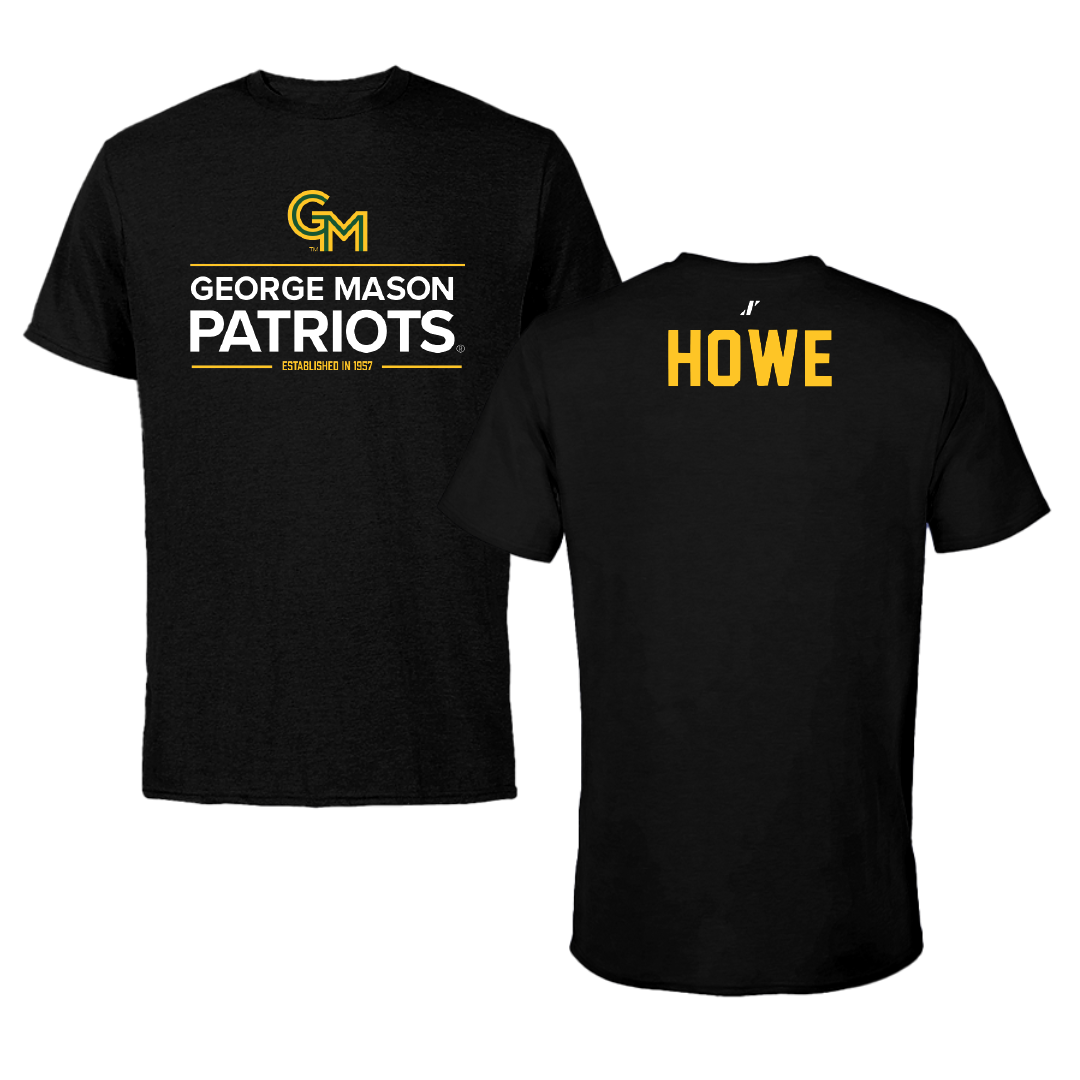 George Mason University Rowing Black General Performance Tee - Julia Howe