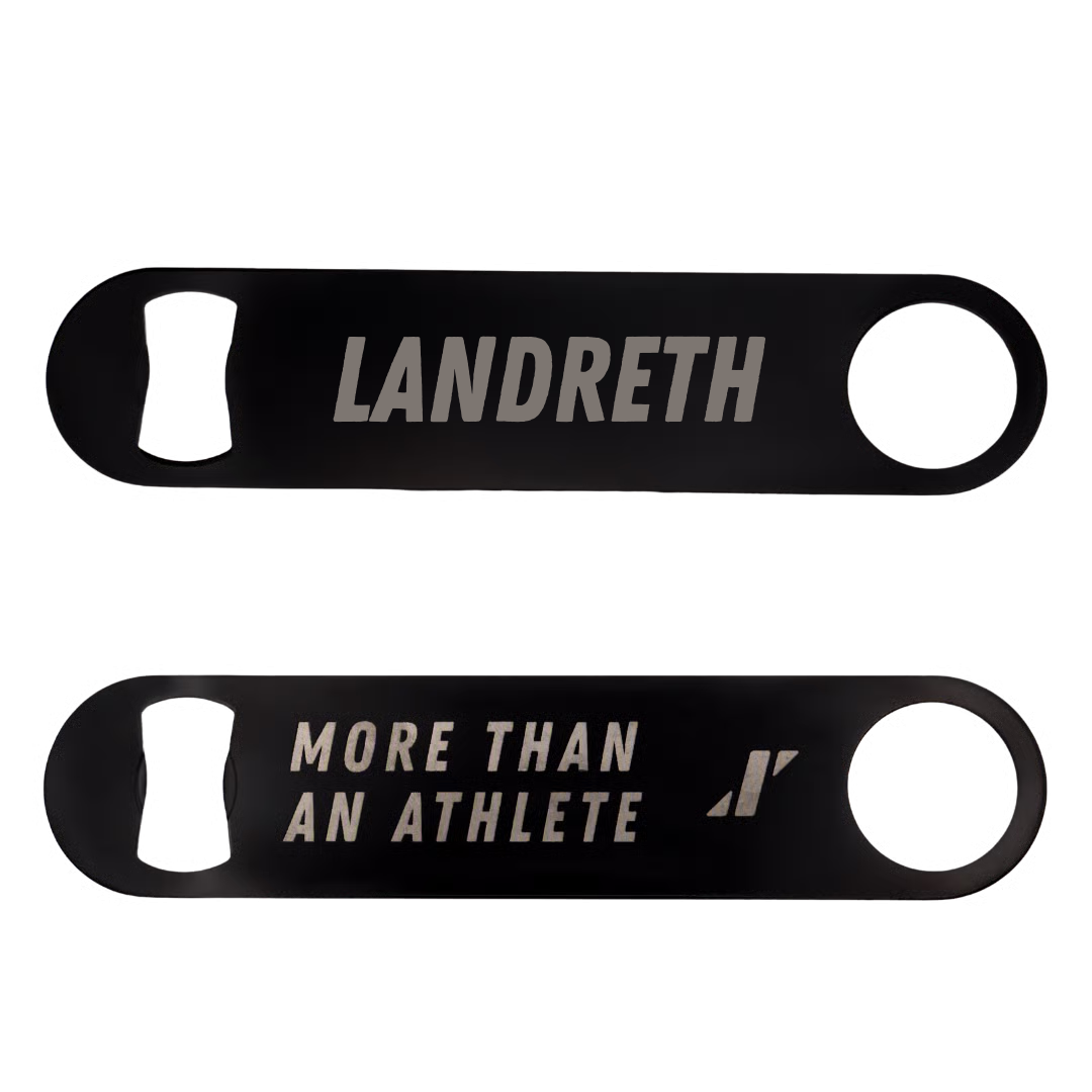 Wrestling (W) Black Bottle Opener - Leiannah Landreth