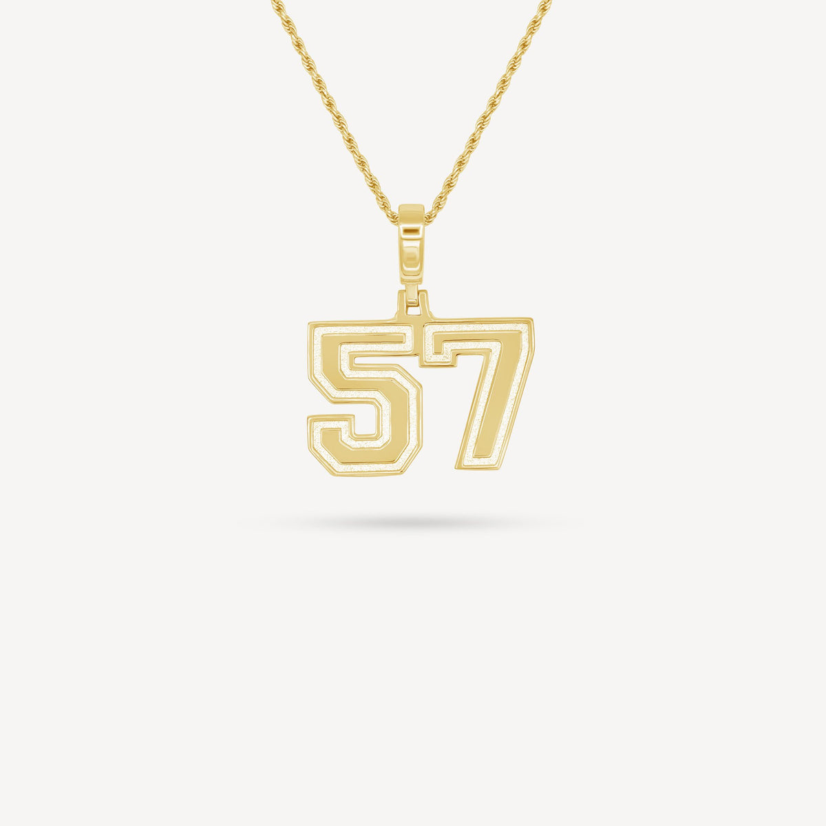 Gold Presidents Pendant and Chain - #57 DiAngelo Porter