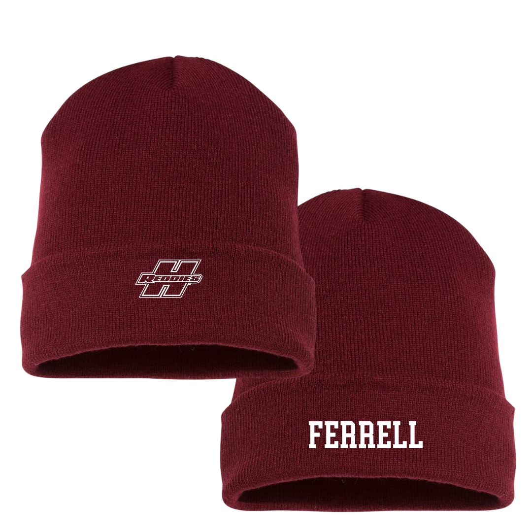 Henderson State University Cheer Maroon Beanie - Amanda Ferrell