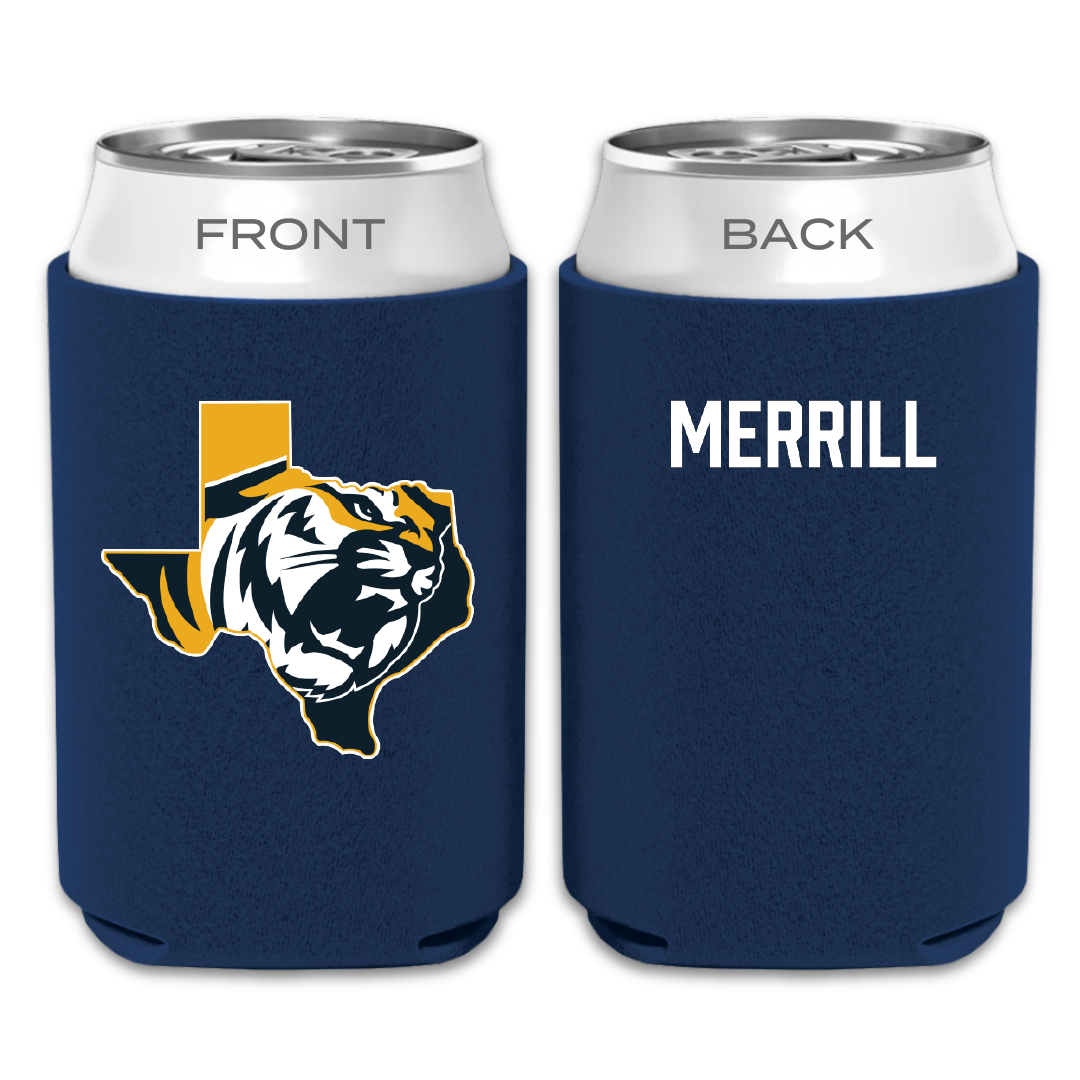 East Texas Baptist University Golf Navy Can Cooler - Ryan Merrill