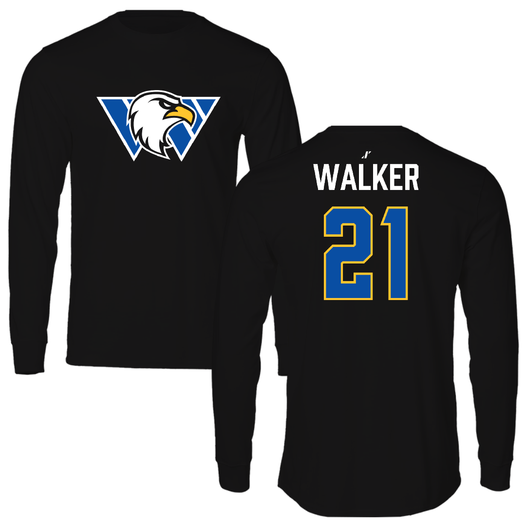 Williams Baptist University Volleyball Black Long Sleeve - #21 Desirae Walker
