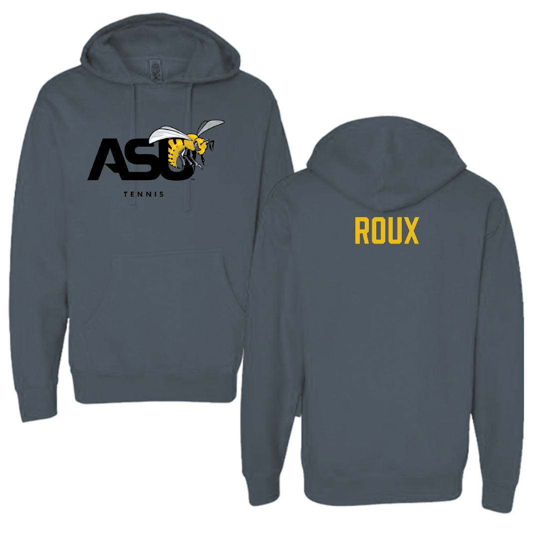 Alabama State University Tennis Dark Gray Hoodie - Eloi Roux