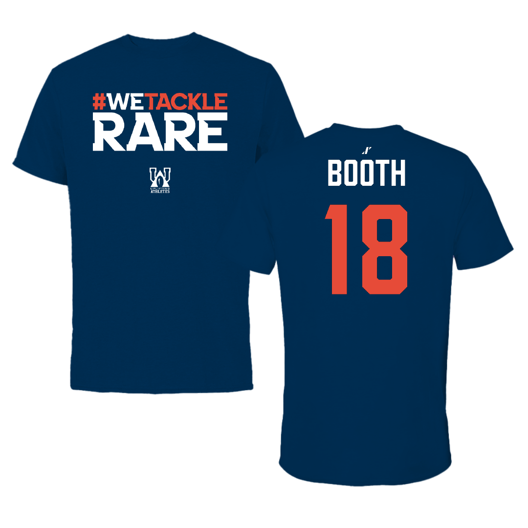 Softball Navy Uplifting Athletes Tee - #18 Micaela Booth