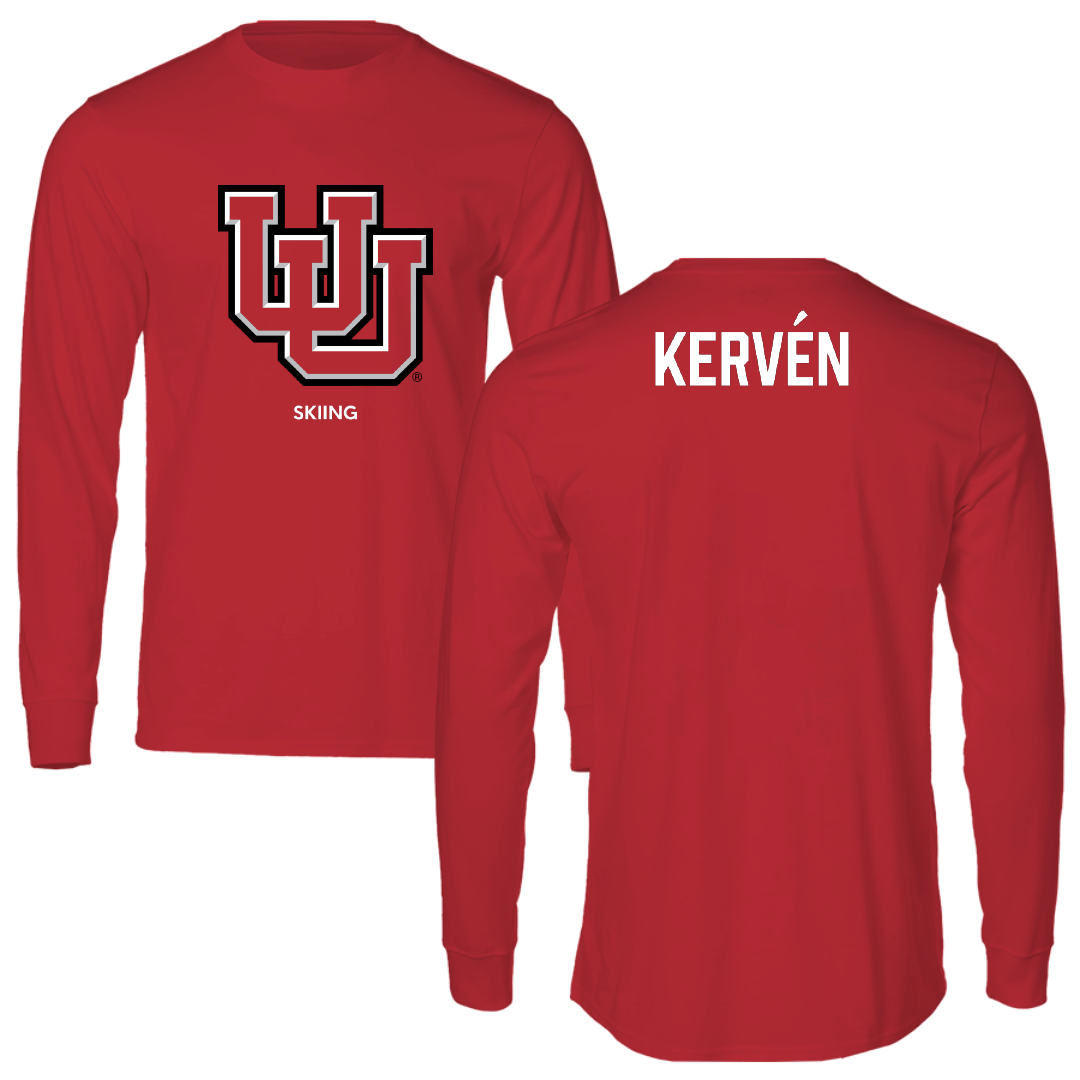 University of Utah Skiing Red Block Performance Long Sleeve - Michelle Kervén