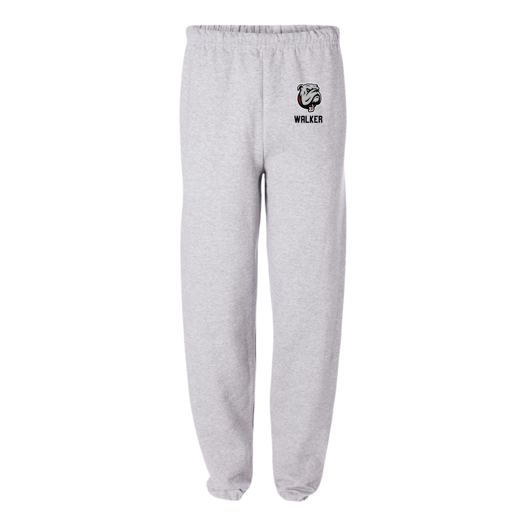 Dean College Football Light Gray Sweatpants - #58 Brad Walker