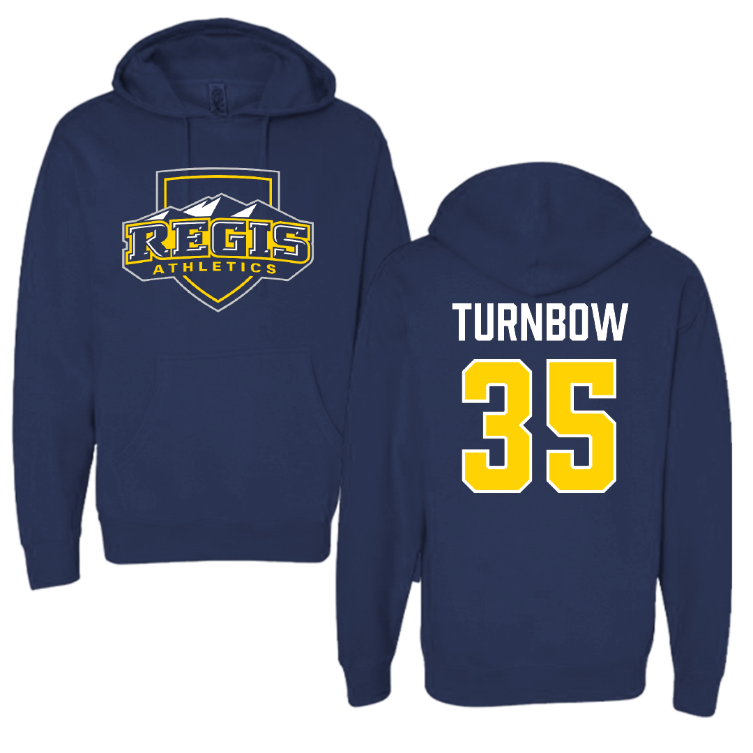 Regis University (Colorado) Basketball Navy Hoodie - #35 Caitlin Turnbow