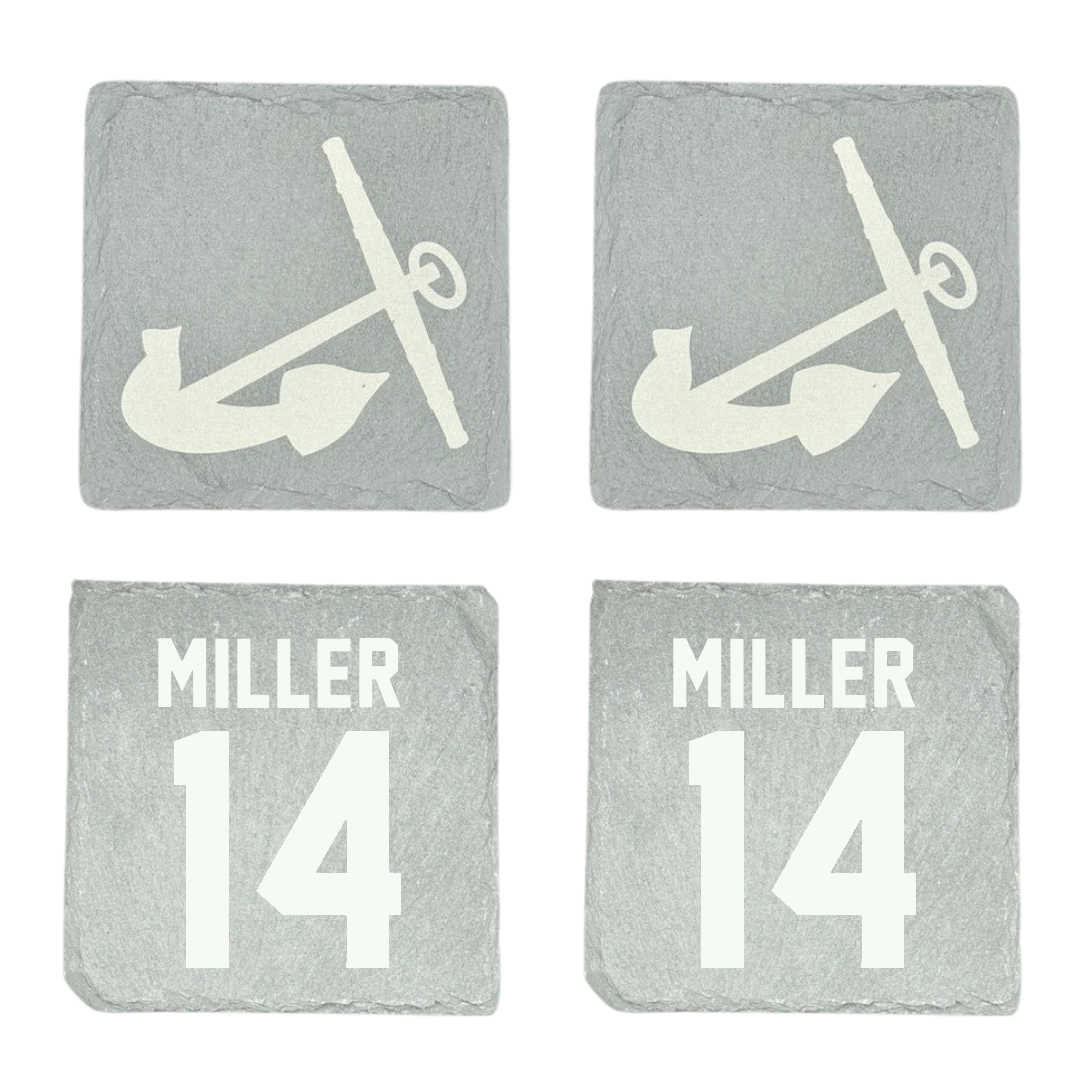 Hope College Basketball Stone Coaster (4 Pack)  - #14 Lily Miller