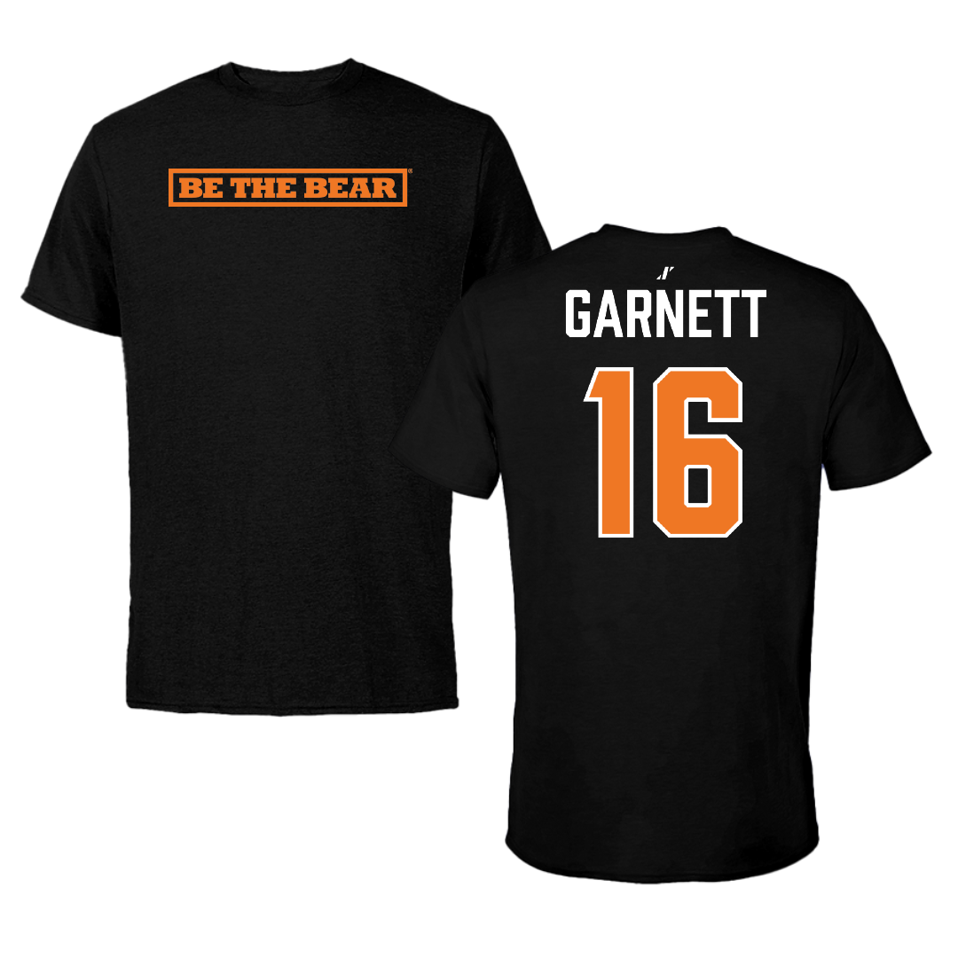 Mercer University Baseball Black Performance Tee - #16 Andrew Garnett