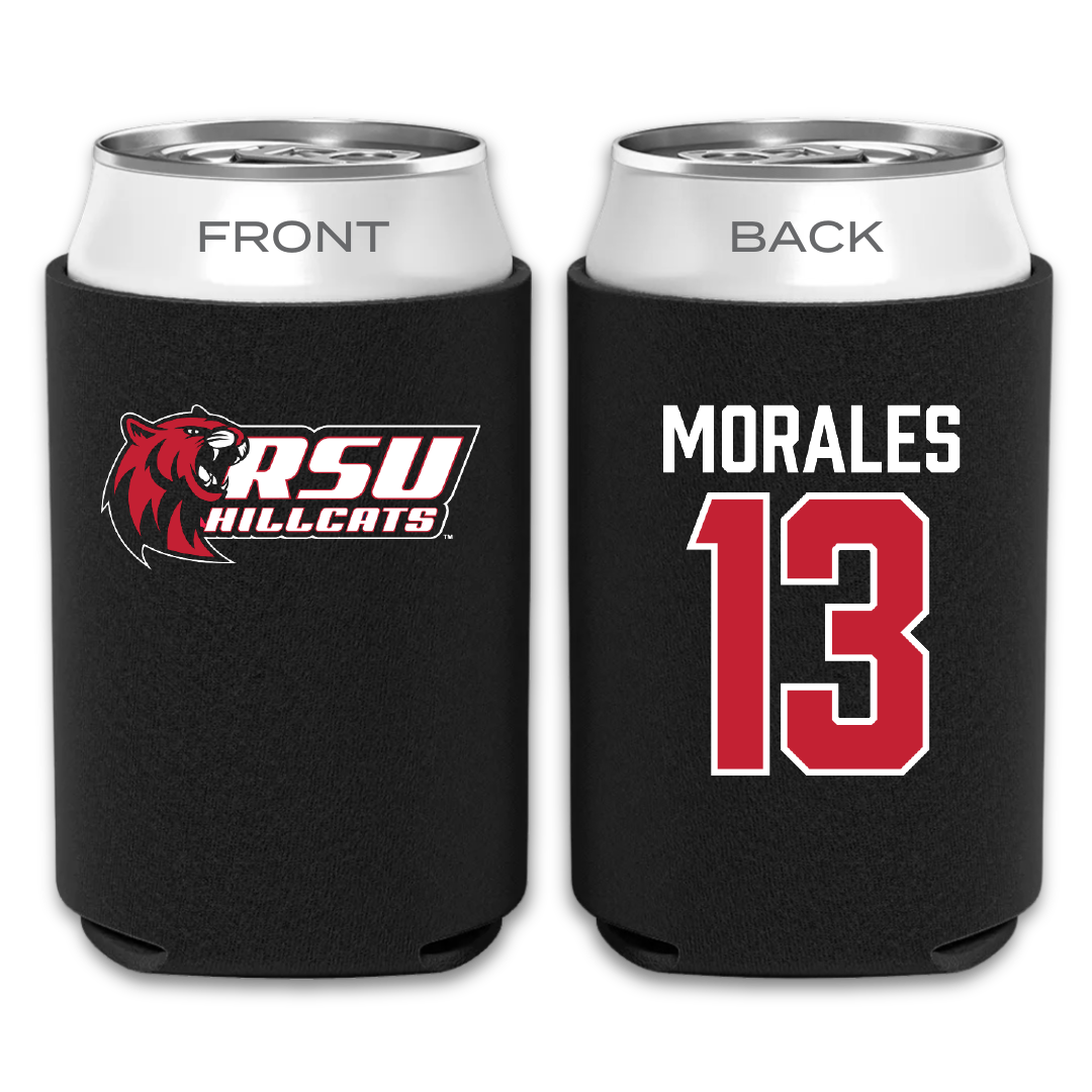 Rogers State University Softball Black Can Cooler - #13 Bridgett Morales