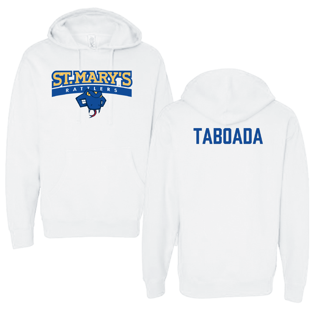 St. Mary's University (Texas) Golf (W) White Hoodie - Gladys Taboada