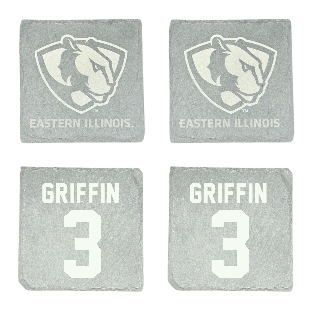 Eastern Illinois University Softball Stone Coaster (4 Pack)  - #3 Lexie Griffin