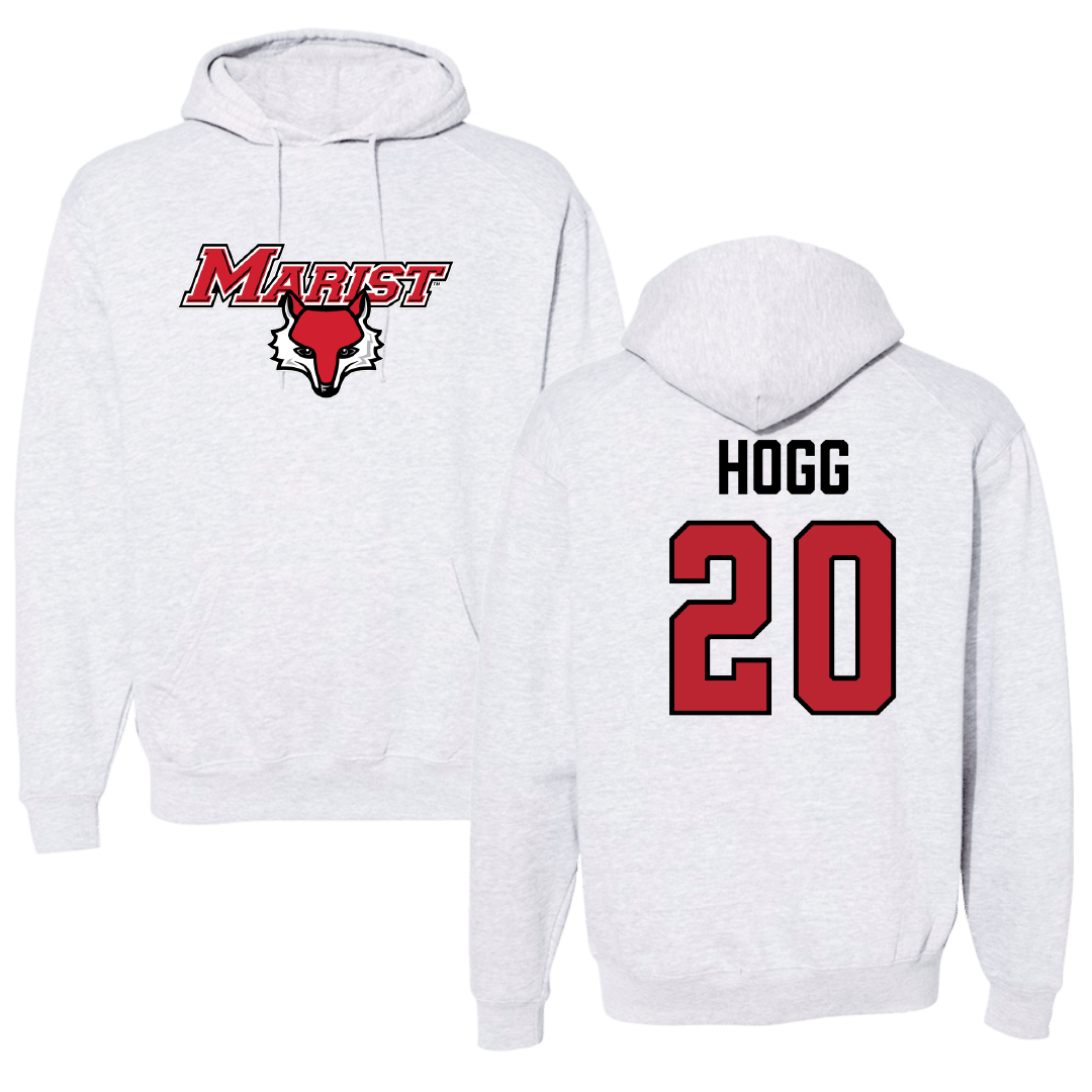 Marist University Soccer (M) Gray Hoodie - #20 Ronan Hogg