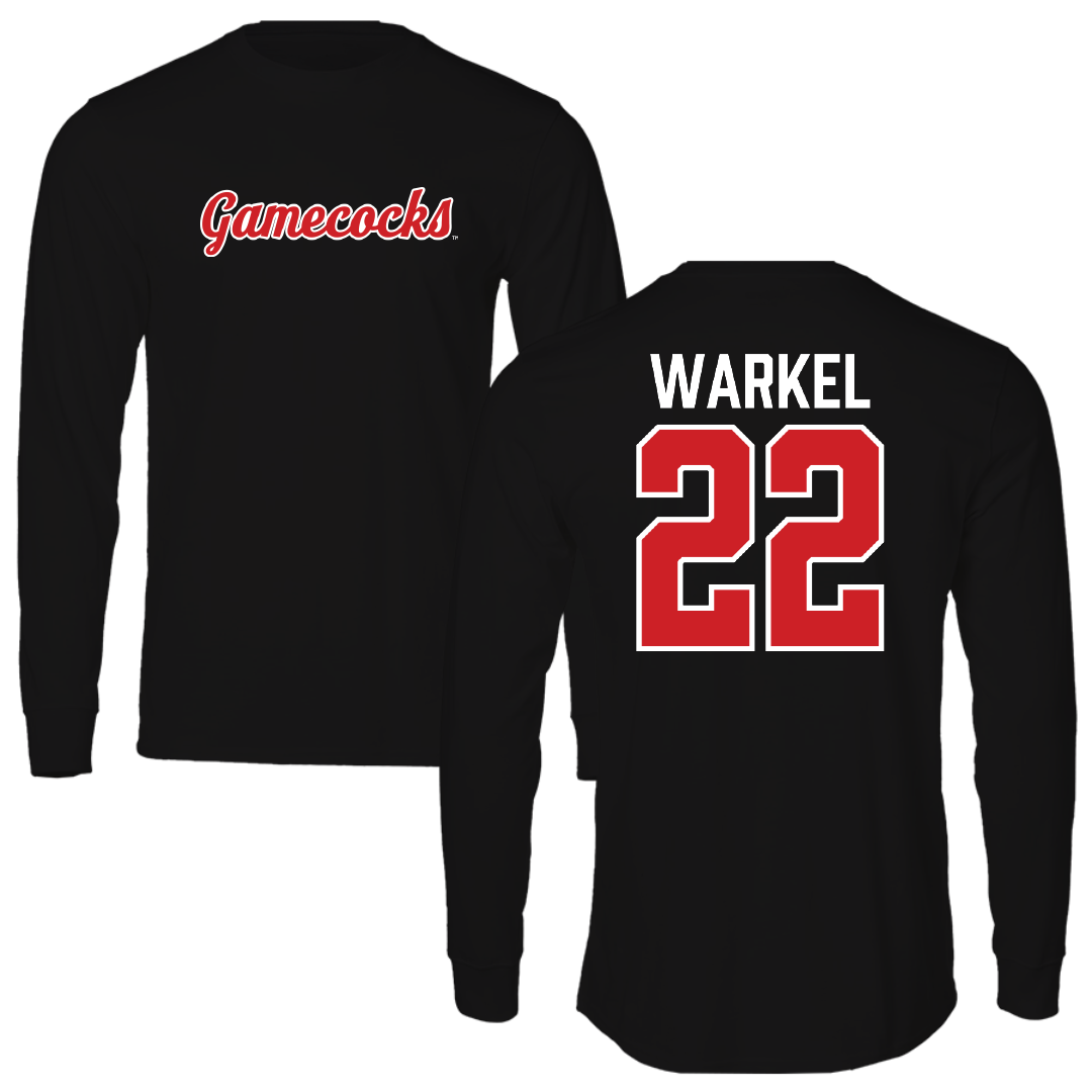 Jacksonville State University Bowling Black Performance Long Sleeve - #22 Anna Warkel