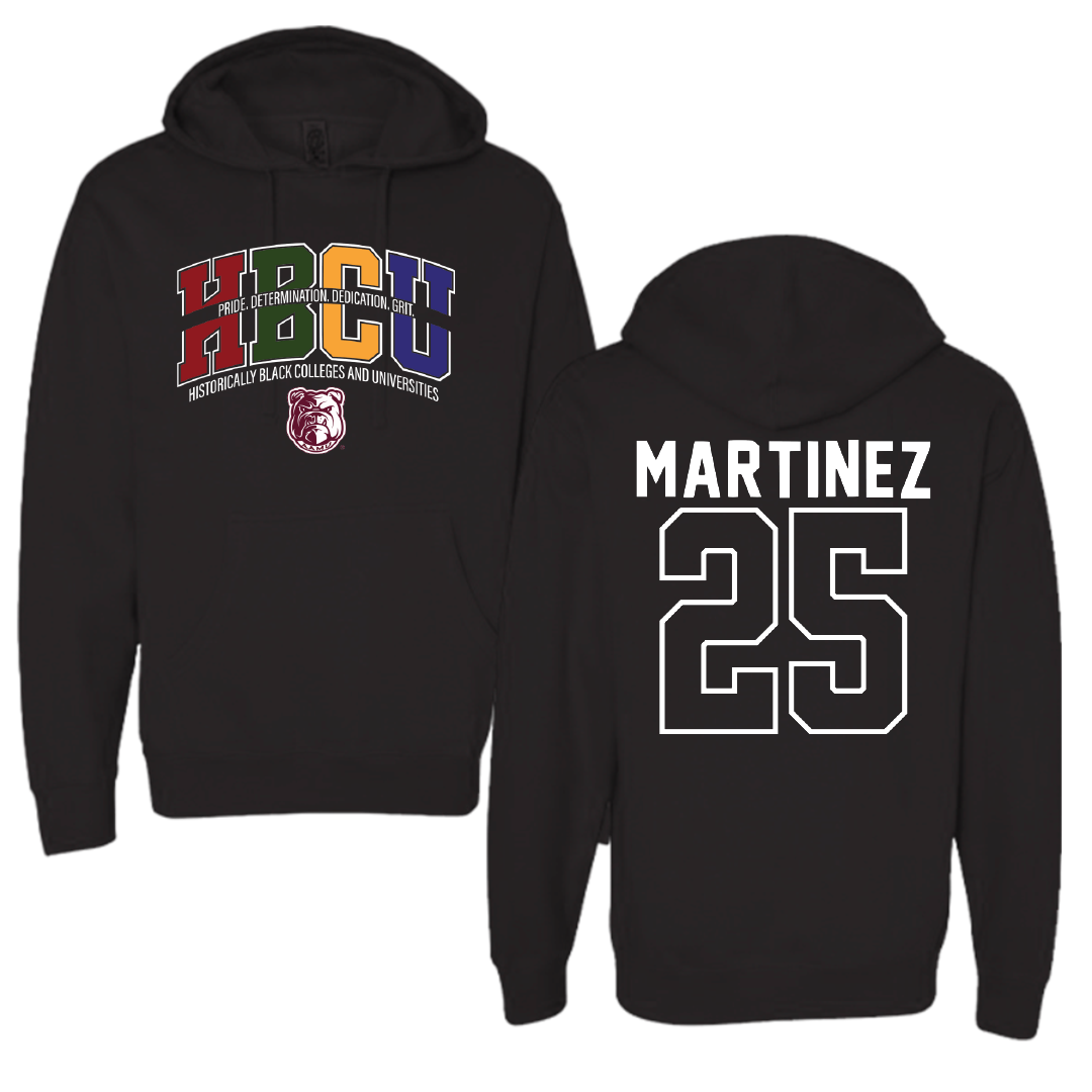 Alabama A&M University Volleyball Black HBCU Hoodie - #25 Wendy Martinez
