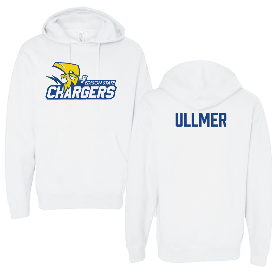 Edison State Community College Bowling (M) White Hoodie - Josh Ullmer