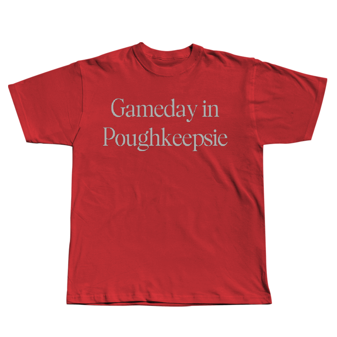 Marist University Basketball (M) Red Gameday Tee - #31 Antoni Vlogianitis