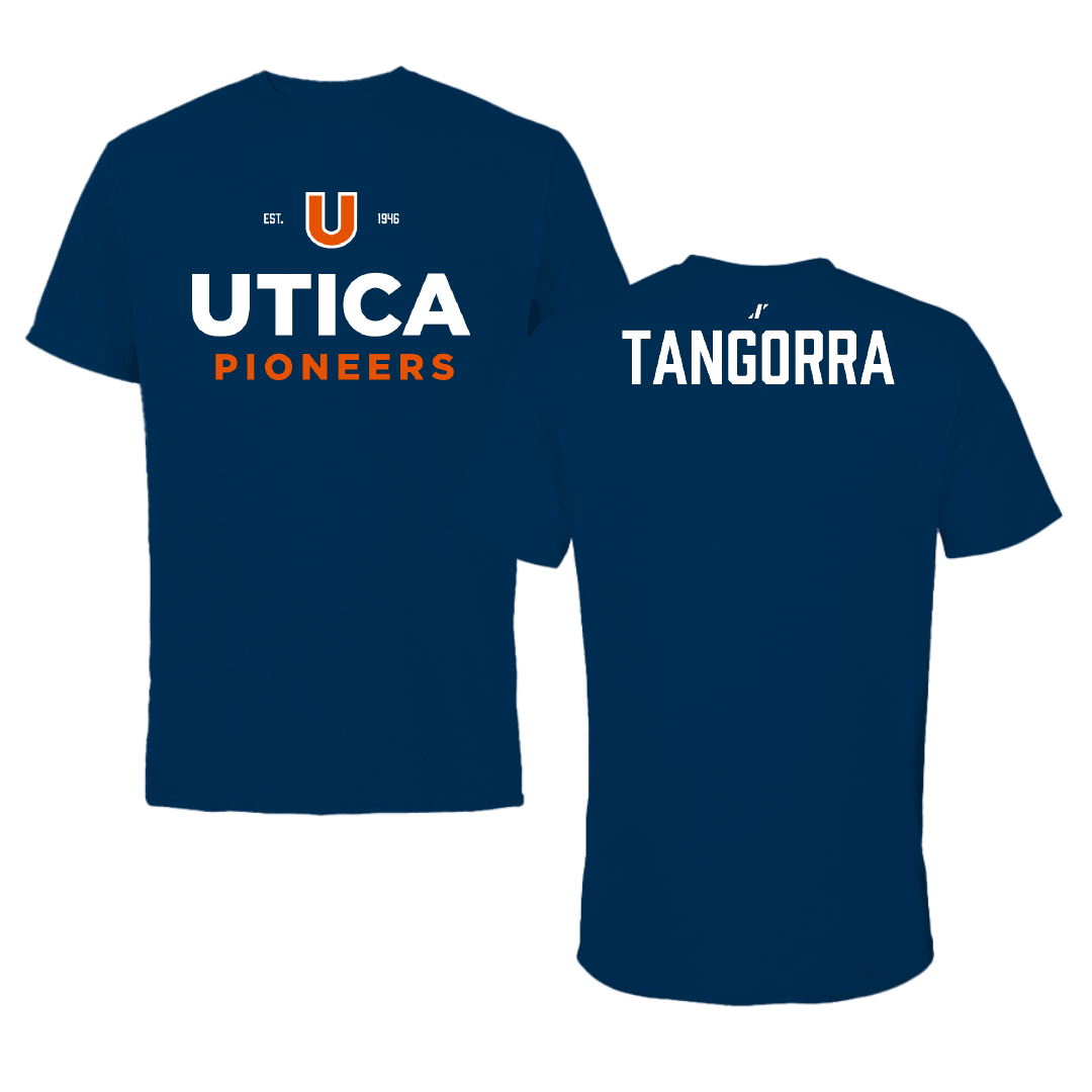 Utica University Basketball (M) Navy General Performance Tee - Philip Tangorra