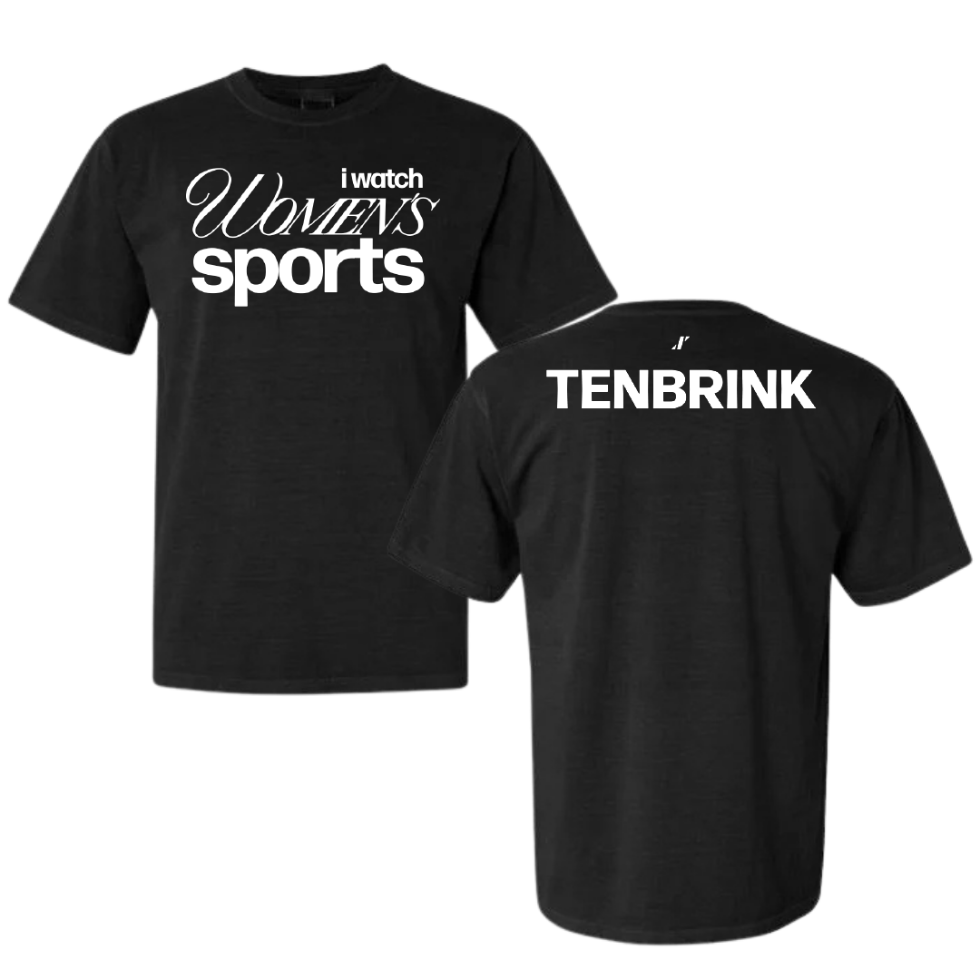 Cheer Black WHM Comfort Colors Tee - Tyann TenBrink