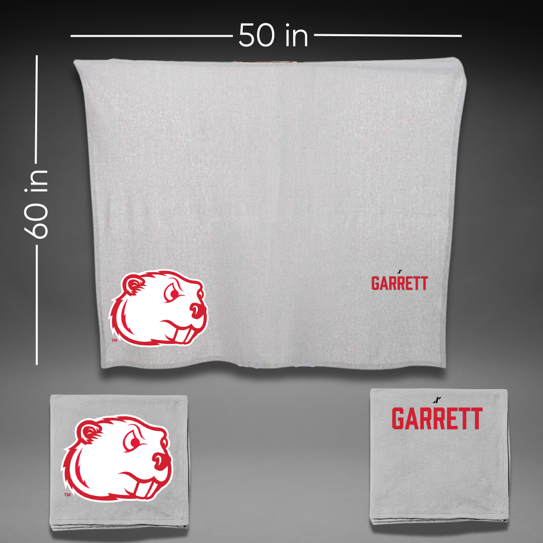 Minot State University Wrestling (W) Gray Blanket - Lillian Garrett
