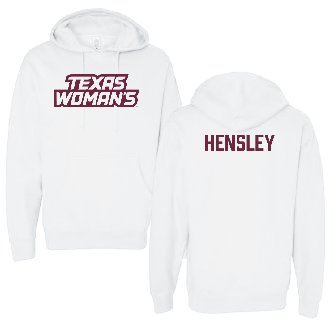 Texas Woman's University Dance White Hoodie - Caden Hensley