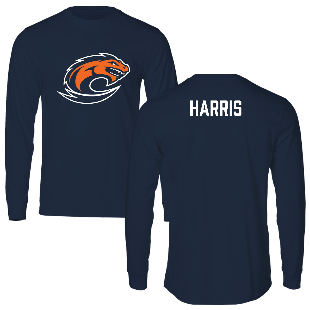 Clayton State University TF and XC Navy Long Sleeve - Ziona Harris
